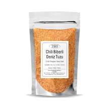 Tos The Organic Spices Chili Biberli Deniz Tuzu 1 KG Chili Pepper Sea Salt