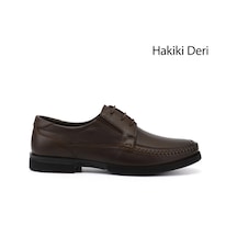 Diğer Erkek Kahve Antik Bağcıklı Hakiki Deri Klasik Ayakkabı Ddma73542356