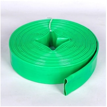 Besttech 4" - 25 Metre Uv Katkılı Pvc Kaplı Tekstil Örgülü 7 Bar Layflat Yassı Verici Hortum
