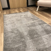 Hoom Rugs Fresh Cool 402 Yıkanabilir Gri Modern Halı Gri