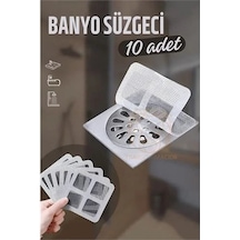 Banyo Gider Süzgeci 10 Adet 721135 Çok Renkli