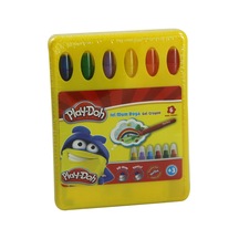 Play-Doh 6 Renk Jel Crayon Mum Boya Pp Kutu