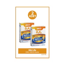 Nbt Life D3k2 1000 Iu Damla 20 Ml 2 Adet