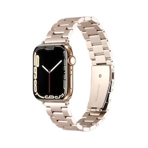 Apple Watch 42mm Uyumlu Krd-93 Metal Kordon - Starlight
