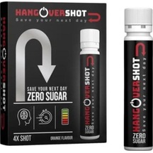 Hangovershot Zero Sugar 4 x 25 ML
