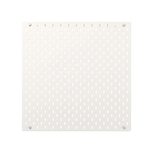 Skådıs Pegboard, Beyaz, 56 X 56 Cm Ev Ve Ofis Kullanımı İçin. Bildirim Panoları, Kağıt Ve Medya