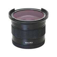 Raypro 55 MM 0.42x Super Geniş Açı Fisheye Balıkgözü + Makro Lens