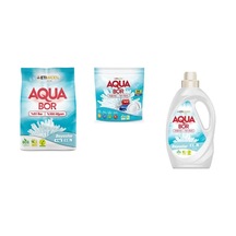 Aquabor Doğal Mineralli 4 Kg Beyaz + Tablet + Sıvı Beyaz 3 Lü Set 35147886