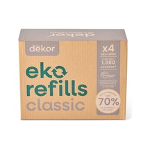 Bebek Bezi Eko Klasik Bebek Bezi Kovası Yedekleri 4'lü Paket