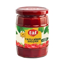 Tat Tatlı Biber Salçası Cam 550 G 8'li Avantaj Paketi Mıchu