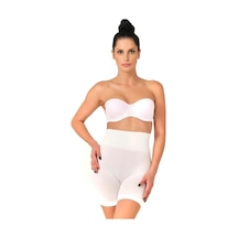 Ang Butik Beyaz Düşük Bel Double Pantalon Korse