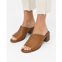 N Napa Shoe Np.1513.taba.deri Terlik