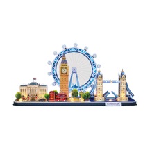 London City Line 3d Puzzle Led Işıklı L532h
