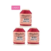 3 Adet Altınbaşak Oya Ve Dantel İpi 20 Gr - Royaleks - No: 1790 Çok Renkli