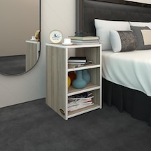 Kenzlife Komodin Panpan Crd 60 39 39 Komidin Kitaplık Ayakkabılık Beyaz