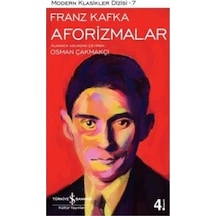 Aforizmalar - Franz Kafka - İş Bankası Kültür Yayınları
