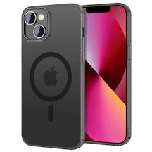 Apple Uyumlu iPhone Buff 13 Taofit Kılıf Black