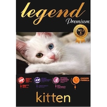 Legend Kitten Düşük Tahıllı Tavuklu ve Somonlu Yavru Kedi Maması 15 KG