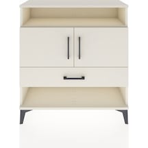 Arges Şifonyer 3 Raflı Tek Çekmeceli 2 Kapaklı 88x30x96 Aytaşı-aytaşı Aytası