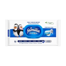 Familia Yüzey Temizlik Havlusu 96 Yaprak Maxi Hijyen Beyaz Dokulu