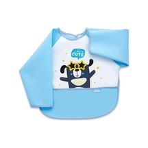 Poli Muşamba Kollu Mama Önlüğü 034 Mavi