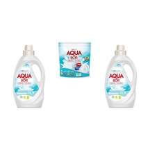 Aquabor Doğal Mineralli Sıvı Beyaz + Tablet + Sıvı Beyaz 3 Lü Set Aquabor Doğal Mineralli Sıvı Beyaz + Tablet + Sıvı Beyaz 3 Lü Set