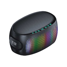 Soaiy K1 Taşınabilir Kablosuz Bluetooth Hoparlör Işıklı Ses Bombası - FM Radyo & USB & Hafıza Kartı - ZORE-219178