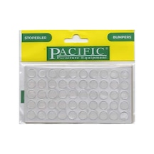 Cateksss Pacific Okyanus Silikon Bazlı Ses Stoperi 9 Mm Şeffaf Yapışkanlı - 24 Lü Paket