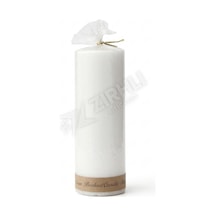 4 Adet Bozkurt Mum Sütun Mum 650 Gr Çok Renkli
