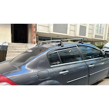 Renault Megane 2 Sedan 2003-2008 Oluksuz Tip Port Bagaj Tavan Çıtası Ara Atkı Kapıdan Sıkıştırmalı