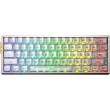 Aula Ag60 Pro Alüminyum Manyetik Klavye Hall Effect Aether Switch 8000hz Rgb Tkl Hot Swap Oyuncu Klavyesi Şeffaf