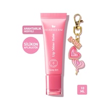 Herbaderm Tatlı Şeker Aromal Parlatıcı Dolgunlaştırıcı ve Onarıcı Vegan Dudak Balmı 10 ML