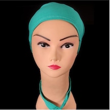 Bone Bağlamalı , Likralı Kumaş -açık Mavi-1 N701 Renk