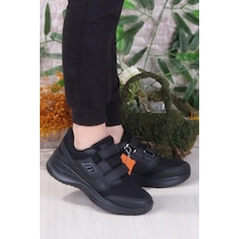 M.p Diana Rahat Hafif Cırtlı Kadın Sneaker Ayakkabı Siyah M.p Diana Rahat Hafif Cırtlı Kadın Sneaker Ayakkabı Siyah