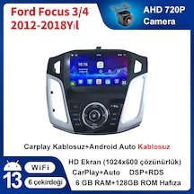 Ford Focus 3/4 2012-2018yıl Multimedya 6-128 Gb Navigasyon