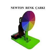 Newton Renk Çarkı Yapım Seti Motorlu Ve Pilli