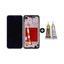 Huawei P20 Lite Uyumlu Çıtalı Lcd Ekran Dokunmatik + B7000