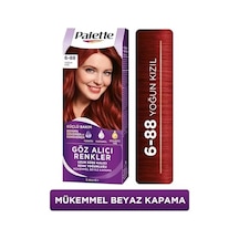 Yoğun Göz Alıcı Renk Saç Boyas 6-88 Yoğun Kızıl