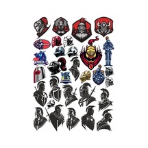 Şövalyeler Sticker Set 25 Parça Telefon, Tablet, Defter, Laptop Sticker