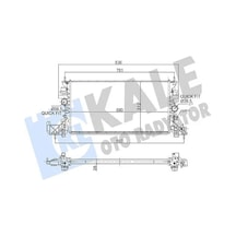 Opel Astra K Motor Radyatoru 1.2 2020-2021 F12shr Kale 357255