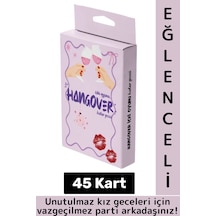 Eğlenceli Arkadaş Parti Özel Gün Kız Kıza Cesur İtiraf Oyun Hangover Mini İçki Oyunu-kızlar Gecesi