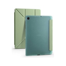 Samsung Galaxy Tab A7 10.4 T500 2020 Kılıf Kalem Bölmeli Stand Olabilen Standlı Tablet Kılıfı Kapaklı Kılıf