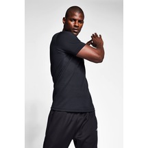Lescon Siyah Erkek Kısa Kollu T-Shirt 23S-1298-23B