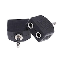 3,5mm Stereo Jack Çoklayıcı - 3,5mm Kulaklık Çoklayıcı (20cm)