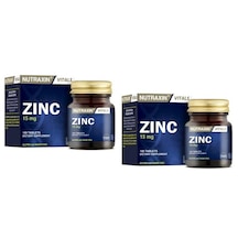 Nutraxin Zinc 15 Mg 100 Tablet  2 Adet