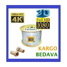 10 Metre Anten Kablosu Botech Rg 6 U4 Ultra Hd 4K