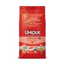 Unique Adult Cat Sterilised Salmon 7 Kg Somonlu Kısır Kedi Maması