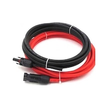 Pazly Mc4 Soketli 10 M Siyah 10 M Kırmızı 4mm² Solar Panel Kablosu