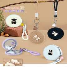 Peluş Figürlü Ayna Çok Renkli