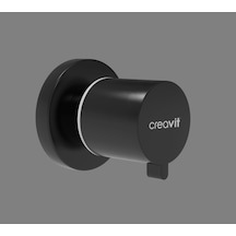 Creavit Ac50L Aç - Kapa Ara Kesme Valfi Taharet Musluğu Mat Siyah